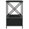 vidaXL Noćni ormarić crni 50 x 41 x 65 cm od konstruiranog drva