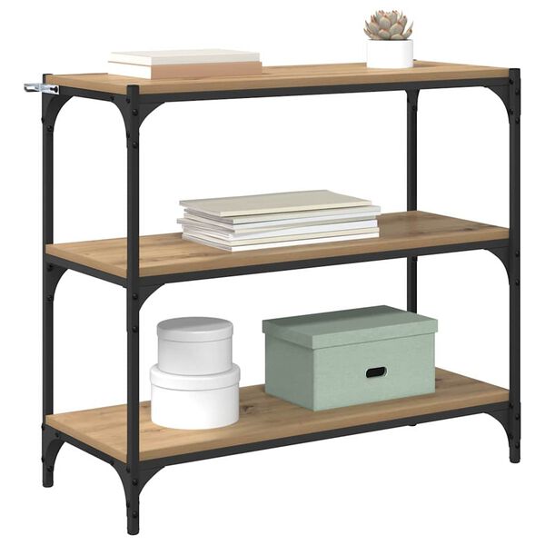 vidaXL Ormarić za knjige Umjetnički hrast 80 x 33 x 70,5 cm