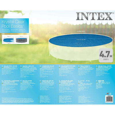 Intex solarna navlaka za bazen okrugla 488 cm