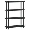 vidaXL Jedinca za police 4 razina 100 x 40 x 136,5 cm PP Antracit