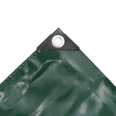 vidaXL Cerada 650 g/m² 2,5 x 3,5 m zelena