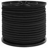vidaXL Bungee užadi 10 mm Crna PP i guma