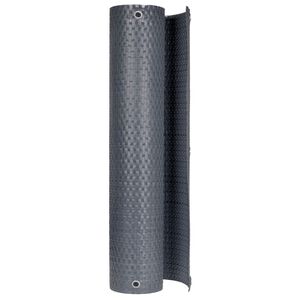 vidaXL Ekran za balkon s rupama 300 x 80 cm poliratan Antracit
