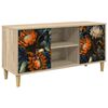 vidaXL TV ormar LOCHEM 102 x 33 x 50 cm Sonoma Konstruirano drvo