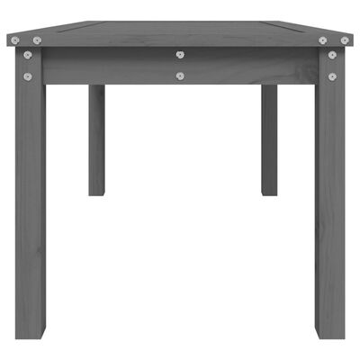 vidaXL Vrtni stol sivi 82,5x50,5x45 cm od masivne borovine