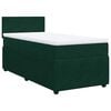 vidaXL Box spring krevet s madracem tamnozeleni 80 x 200 cm bar&scaron;unasti