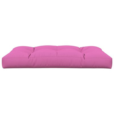 vidaXL Jastuk za palete ružičasti 120 x 80 x 12 cm od tkanine