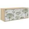 vidaXL TV ormar za montažu na zid GOTHA 102 x 33 x 40 cm Hrast sonoma