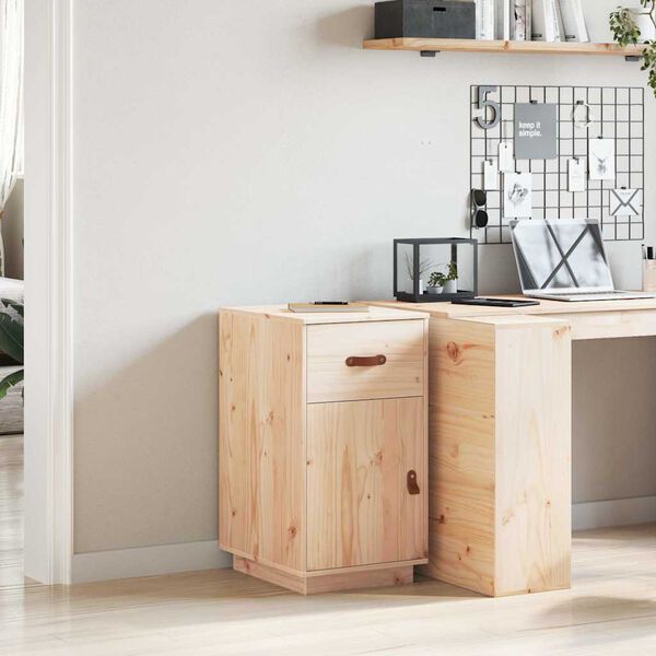 vidaXL Ormarić za radni stol 40 x 50 x 75 cm od masivne borovine