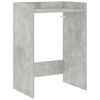 vidaXL Ormar za perilicu rublja Betonska siva 67,5 x 48 x 97 cm