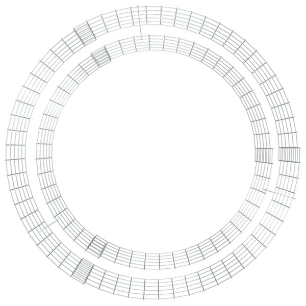 vidaXL Gabionsko loži&scaron;te &Oslash; 100 cm od pocinčanog željeza