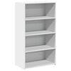 vidaXL Visoka komoda bijela 70 x 41 x 124 cm od konstruiranog drva