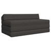 vidaXL Preklopni madrac za sofu Tamnosiva 120 x 60 x 49 cm Tkanina