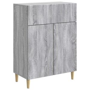 vidaXL Kreveta Siva sonoma 66 x 34,5 x 90 cm Konstruirano drvo