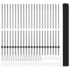 vidaXL Ograda s postovima Siva 1,4 x 50 m Čelik i PVC