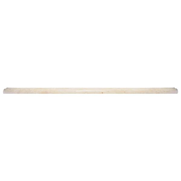 vidaXL Stolna ploča krem &Oslash; 60 x 2,5 cm mramorna