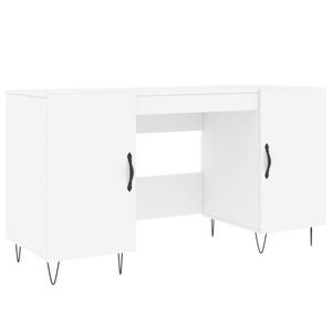 vidaXL Radni stol bijeli 140 x 50 x 75 cm od konstruiranog drva
