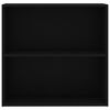 vidaXL Ormarić za knjige s 2 razine 80x30x76,5cm od konstruiranog drva