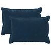 vidaXL Presvlaka za jastuk 2 pcs HOUTEN Plava 30 x 50 cm