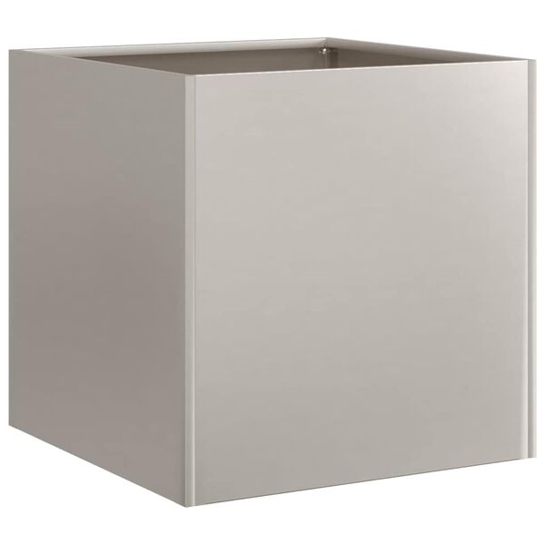 vidaXL Sadilica boja hrđe 40x40x40 cm od pohabanog čelika