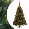 vidaXL Umjetno božićno drvce s kuglicom 150 cm 150 LED lampica