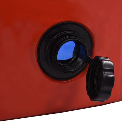vidaXL Sklopivi bazen za pse crveni 80 x 20 cm PVC