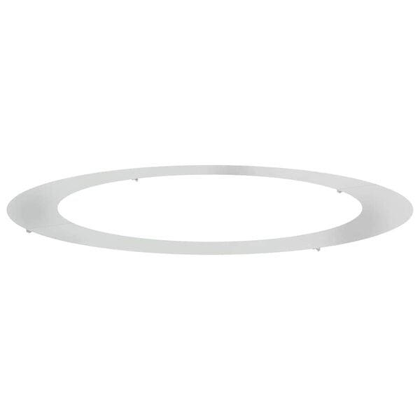 vidaXL pogodno za ravni drveni prsten Srebrno &Oslash;90 / 120 cm