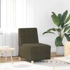vidaXL Modularna sofa bez naslona 3 pcs Zelena 55 x 74 x 82 cm