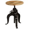 vidaXL Barski stol od masivnog drva manga 60 x (76 - 110) cm