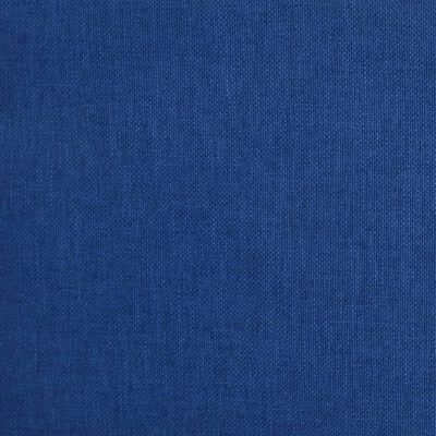 vidaXL Dvosjed na razvlačenje s dva jastuka plavi od tkanine