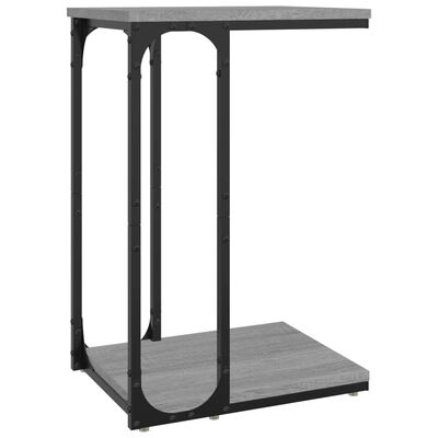 vidaXL Bočni stolić boja sivog hrasta 40x30x60 cm konstruirano drvo