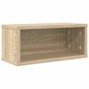 vidaXL Stalak za CD-ove Hrast sonoma 40 x 17 x 17 cm Konstruirano drvo