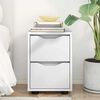 vidaXL Noćni ormarić Bijelo 30,5 x 30 x 43 cm Konstruirano drvo