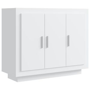 vidaXL Komoda bijela 92 x 35 x 75 cm od konstruiranog drva