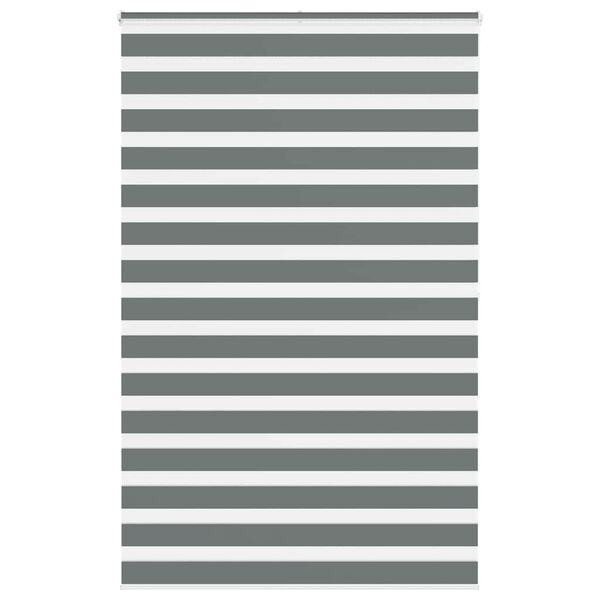 vidaXL Zavjesa zebra 140x200 cm &scaron;irina tkanine 135,9 cm poliester