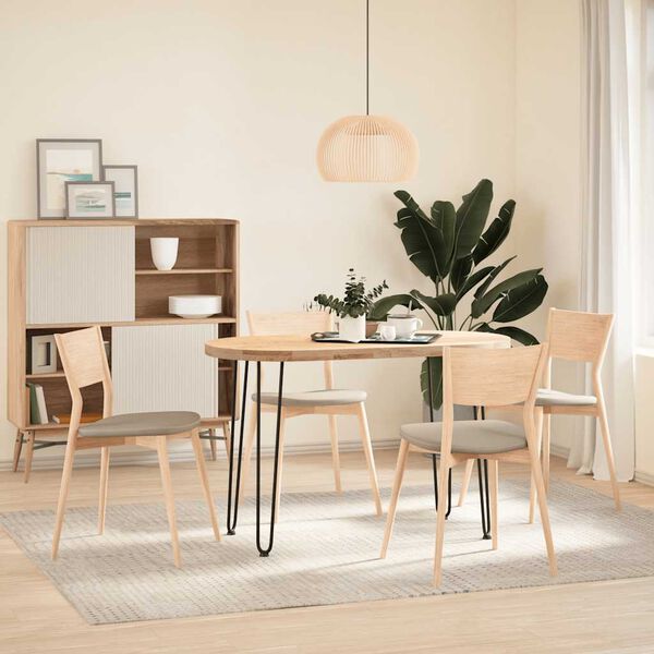 vidaXL ukosne noge za konzolne stoliće za konzolni stolić od 4 kom. Crne 72 cm Puni čelik