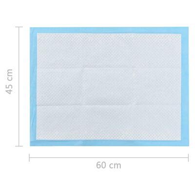 vidaXL Podloge za obuku ljubimaca 200 kom 60x45 cm od netkane tkanine