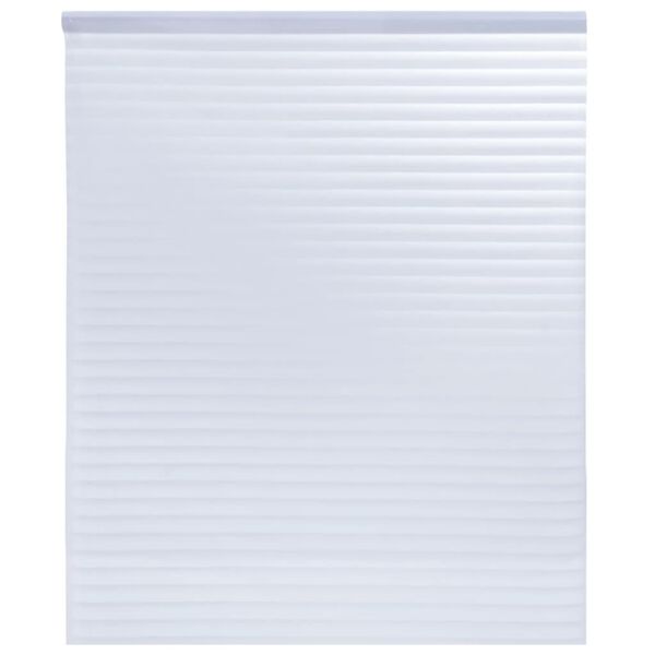 vidaXL Prozorska folija matirana s uzorkom pruga 90 x 500 cm PVC