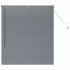 vidaXL Venecijanski zastore Tamnosiva 130 x 120 cm Aluminij