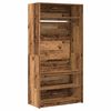 vidaXL Ormar boja staro drvo 100 x 50 x 200 cm od konstruiranog drva