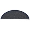 vidaXL Prostirke za stepenice 15 kom 56x17x3 cm tamno sive i plave poluokrugle