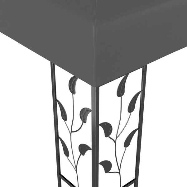 vidaXL Sjenica 3 x 3 m antracit