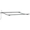 vidaXL Okvir tende Antracit 300 x 250 cm Aluminij