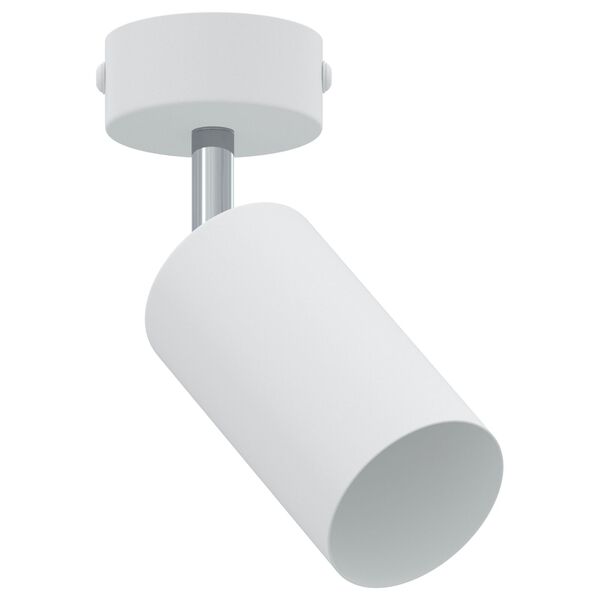 vidaXL Stropni reflektor Bijelo 6 x 6 x 16.5 cm Čelik