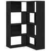 vidaXL Ormarić 2 pcs Crni hrast 85 x 85 x 140 cm Konstruirano drvo