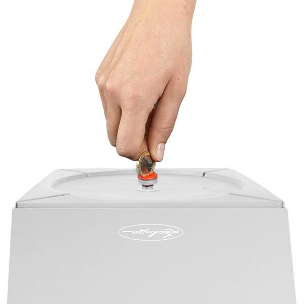 LECHUZA sadilica Cubico Color 40 ALL-IN-ONE bijela 13150