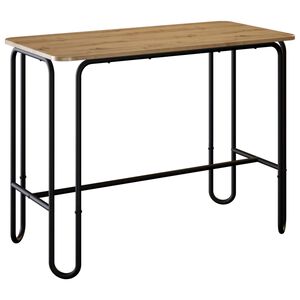 vidaXL Stol za objedovanje 100 x 50 x 75 cm Konstruirano drvo