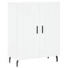 vidaXL Visoka komoda bijela 69,5x34x180 cm konstruirano drvo
