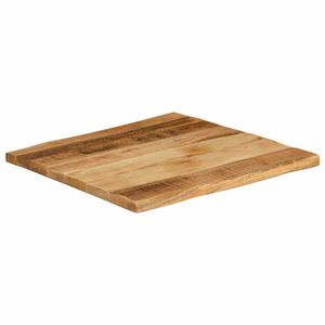 vidaXL Stolna ploča sa živi rub 40x40x2,5 cm masivno grubo drvo manga