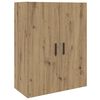vidaXL Highboard Umjetnički hrast 69,5 x 34 x 180 cm Konstruirano drvo
